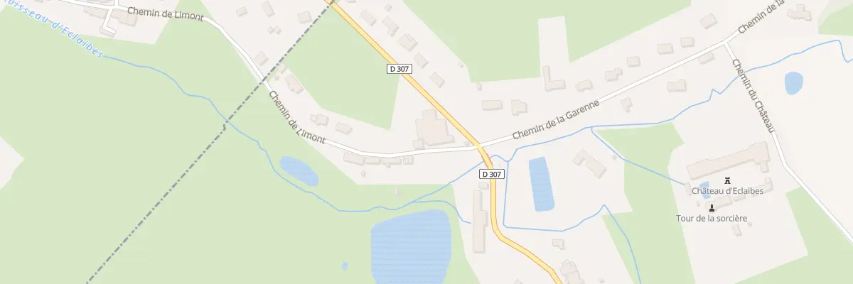 Plan du 2 Che de Limont à Éclaibes