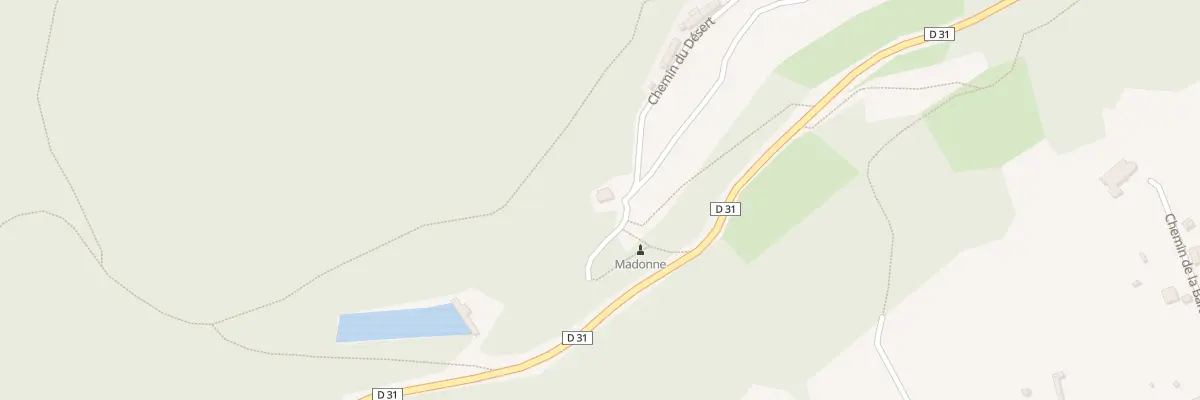 Plan du 569 Che du Désert à Saint-Alban-les-Eaux