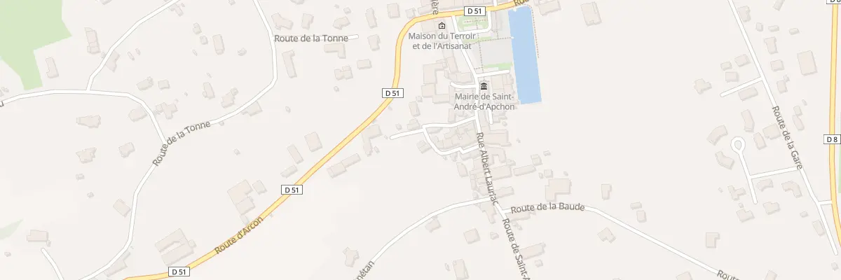 Plan du 7 Pas de la Forge à Saint-André-d’Apchon