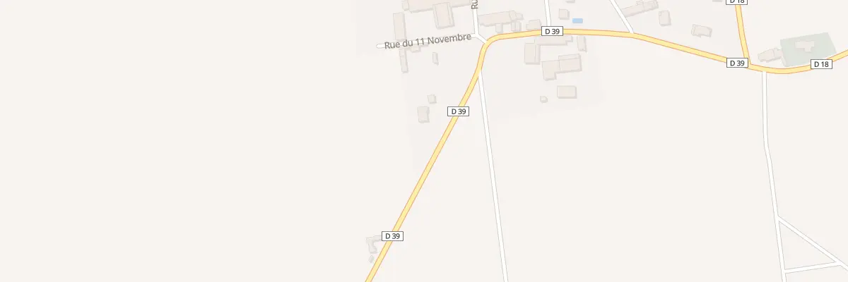 Plan du 39 La Voie Saint Martin à Val-des-Marais