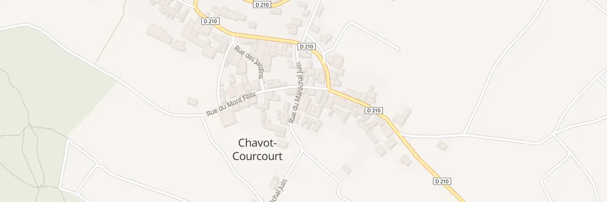 Plan du 7 Rue du Maréchal Juin à Chavot-Courcourt