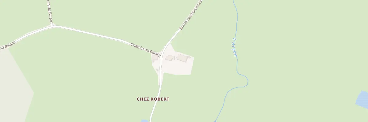 Plan du 1224 Rte des Varennes à Vivans