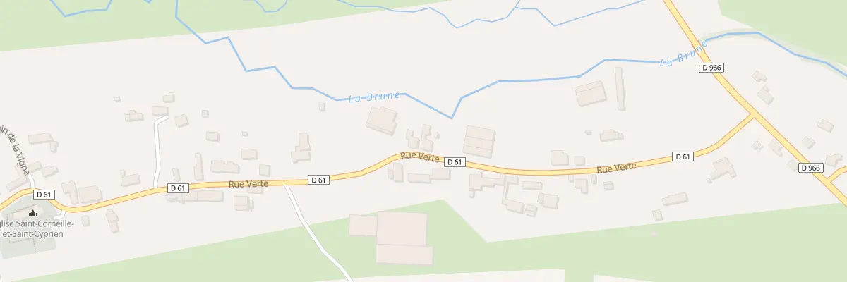 Plan du 75 Rue Verte à Hary