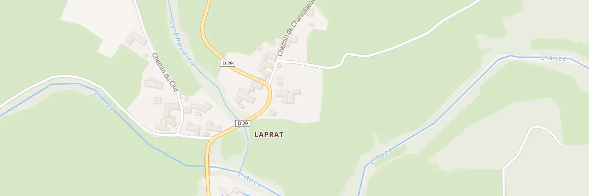 Plan du 1550 Rte de la Vallée de l’Ance à Saint-Julien-d’Ance