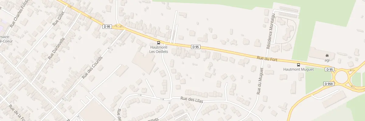 Plan du 150 Rue du Fort à Hautmont