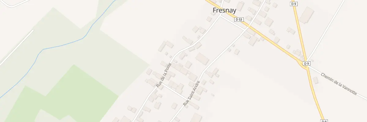 Plan du 8 Rue de la Poste à Faux-Fresnay
