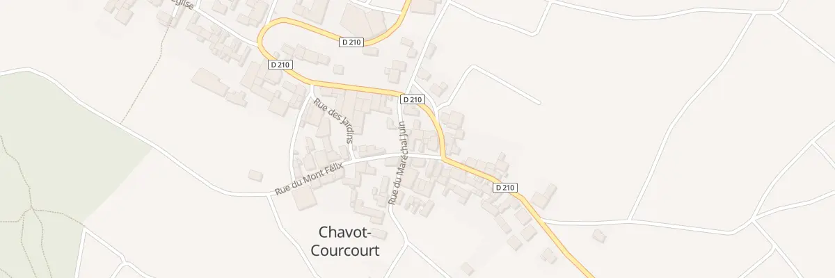 Plan du 4 Rue du Mont Félix à Chavot-Courcourt