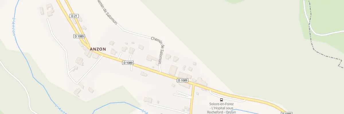 Plan du 42 Che de Salomon à Solore-en-Forez
