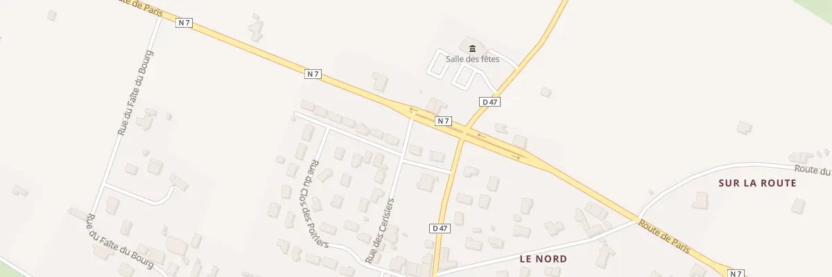 Plan du 155 Rue des Cerisiers à Saint-Forgeux-Lespinasse