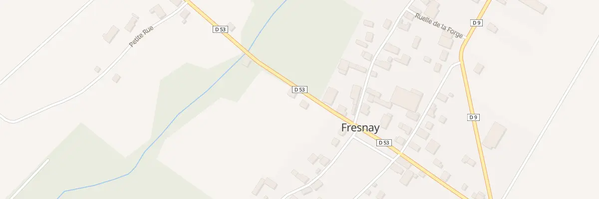 Plan du 8 Rue du Baron à Faux-Fresnay