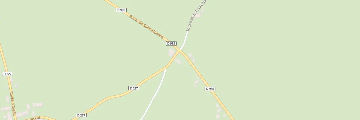 Plan du 7 Rte de St Honore à Chiddes