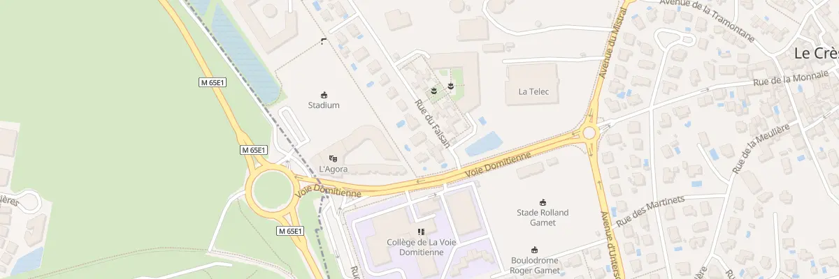 Plan du 3 Rue du Faisan au Crès