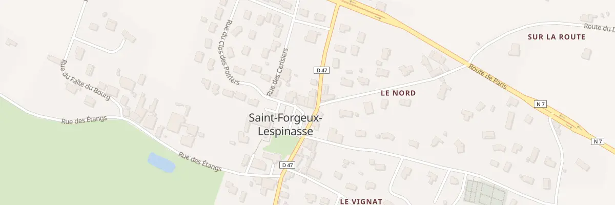 Plan du 91 Pl de Verdun à Saint-Forgeux-Lespinasse