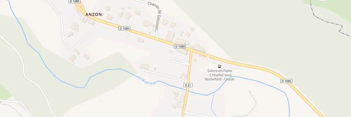 Plan du 5093 La Gare à Solore-en-Forez