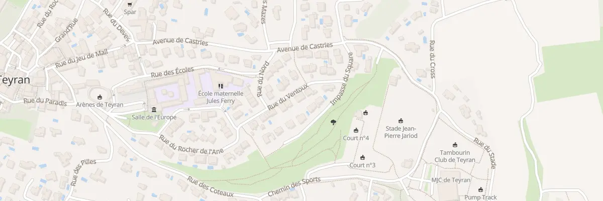 Plan du 14 Rue du Ventoux à Teyran