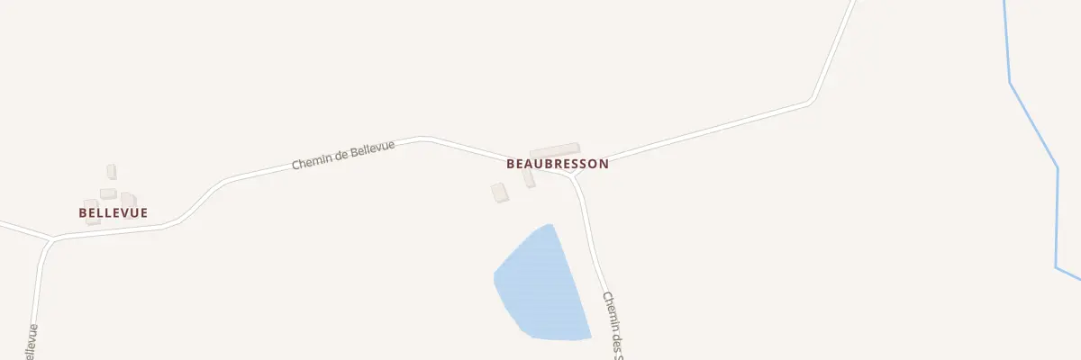 Plan du 21 Che de Beaubresson à Saint-Léger-sur-Vouzance