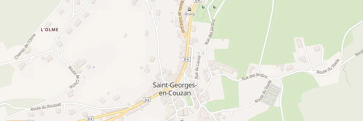 Plan du 58 Rte de Chalmazel à Saint-Georges-en-Couzan