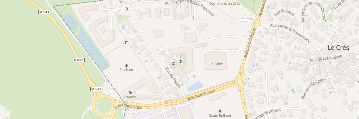 Plan du 2B Rue du Faisan au Crès