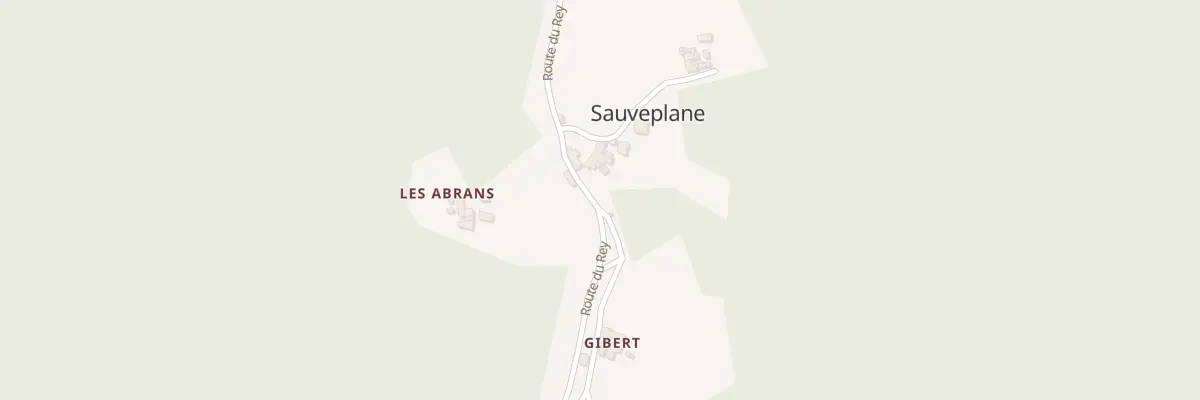 Plan du 5627 Sauveplane au Collet-de-Dèze