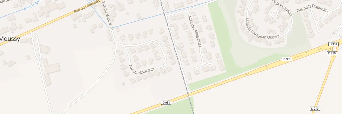 Plan du 32 Rue du Mont-d’Or à Moussy