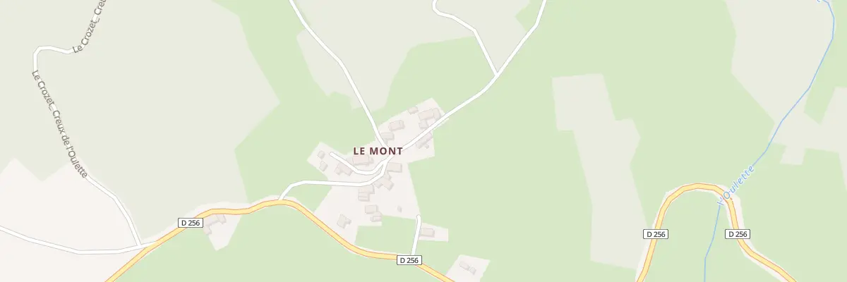 Plan du 5079 Le Mont à Saillant