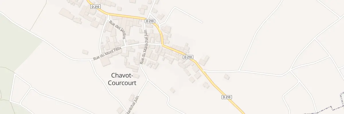 Plan du 22 Rue de la Libération à Chavot-Courcourt
