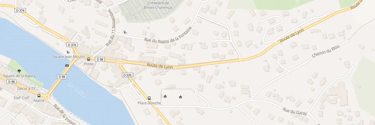 Plan du 25 Rte de Lyon à Brives-Charensac