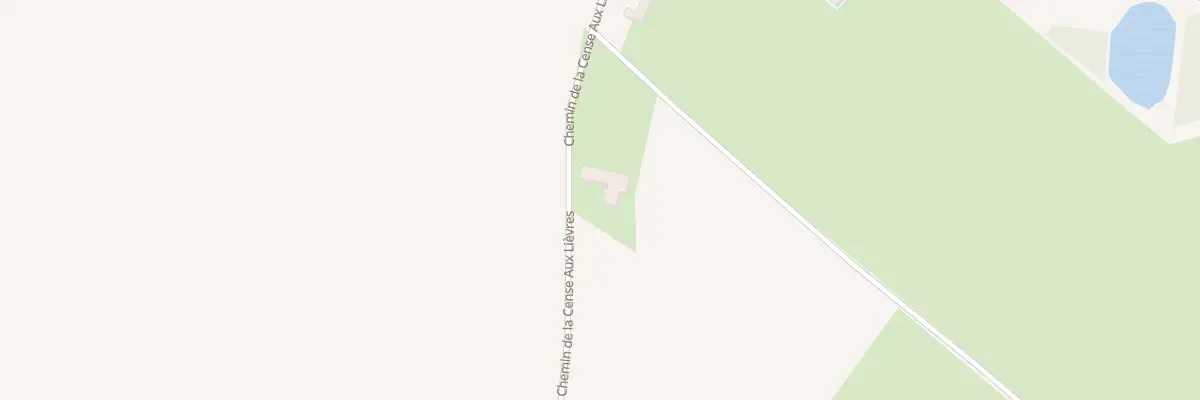 Plan du 9 Che de la Cense aux Lièvres à La Flamengrie