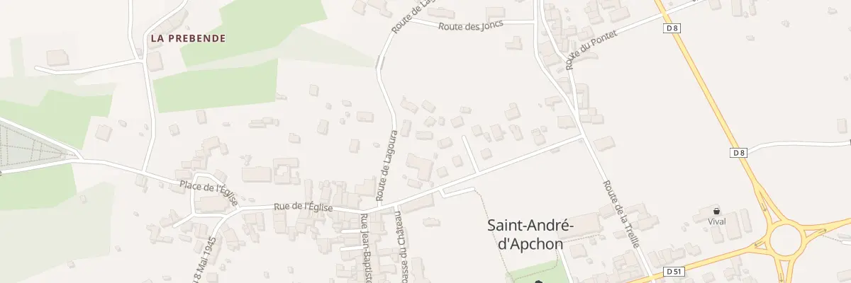 Plan du 60 Rte de Lagoura à Saint-André-d’Apchon