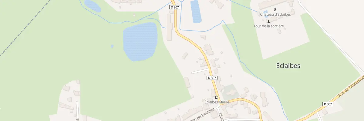 Plan du 7 Rue du Moulin à Éclaibes