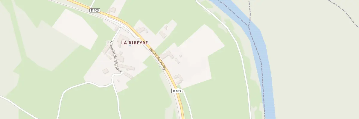 Plan du 10 Rte de Vorey à Saint-Vincent