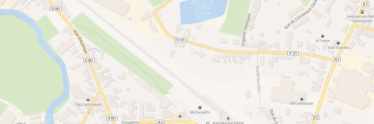 Plan du 41 Rue de Berlaimont à Avesnes-sur-Helpe
