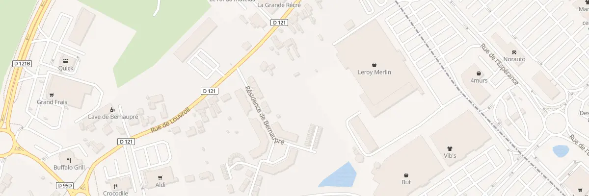 Plan du 128 Rue de Louvroil à Hautmont