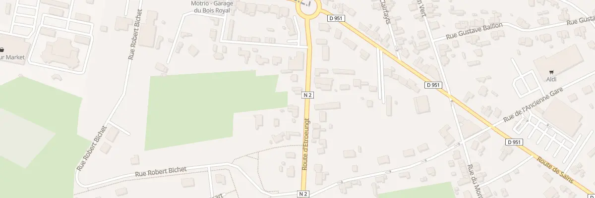 Plan du 8 Rte d’Etroeungt à Avesnelles