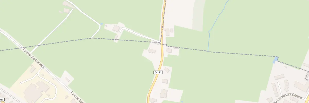 Plan du 1 Rue de Saint-aubin à Saint-Hilaire-sur-Helpe