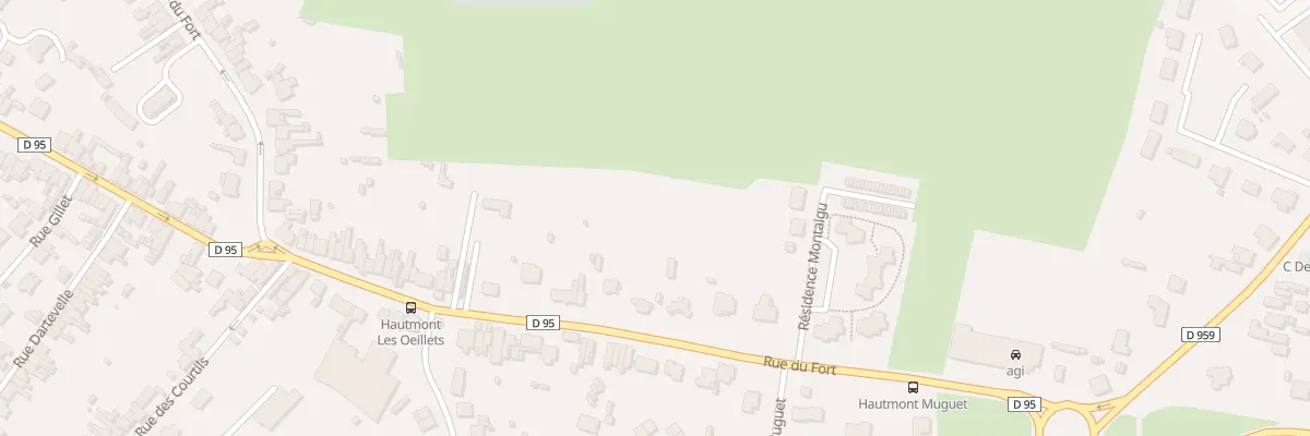 Plan du 177B Rue du Fort à Hautmont