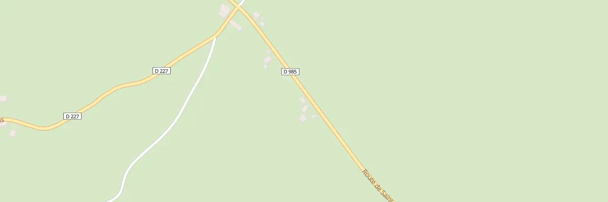 Plan du 3 Rte de St Honore à Chiddes