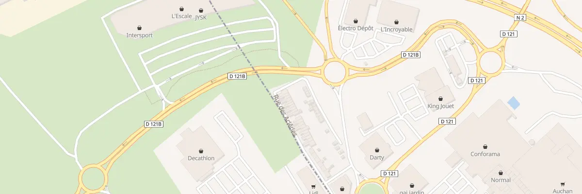 Plan du 50 Rue des Acieries à Louvroil
