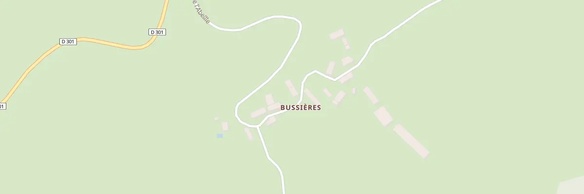 Plan du 3 Imp de l’Abeille à Ouroux-en-Morvan