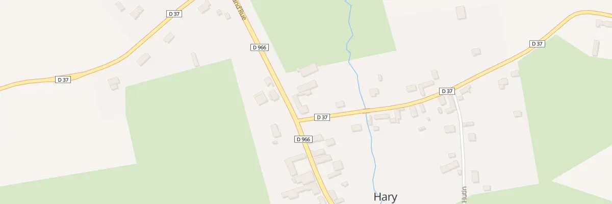 Plan du 37 Rue de la Maison Bleue à Hary
