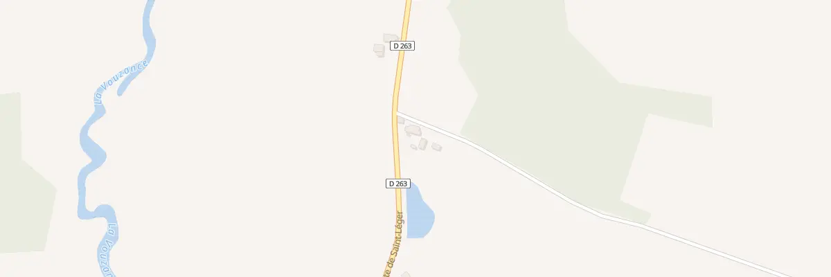 Plan du 33 Rte de Saint Léger à Molinet
