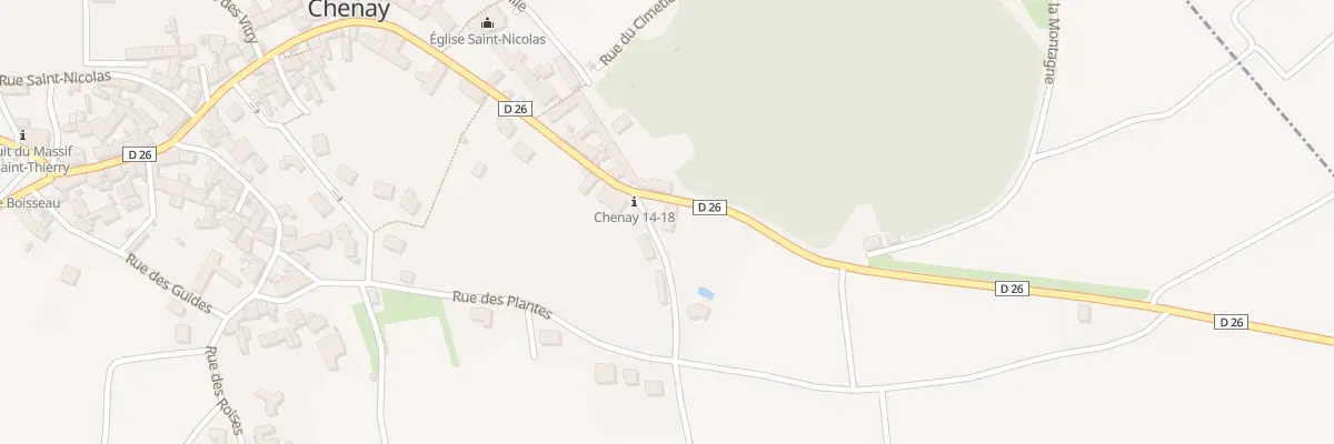 Plan du 1 Rue de Maco à Chenay