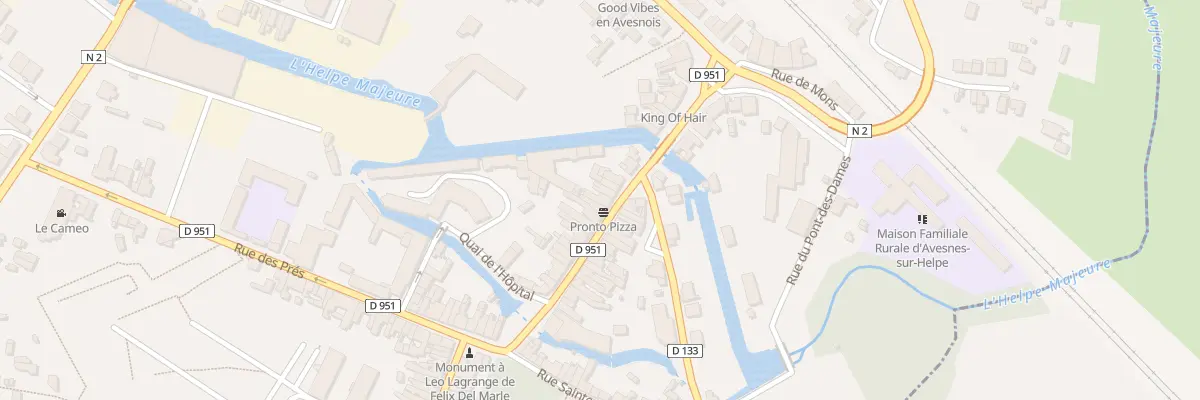 Plan du 29 Rue de Mons à Avesnes-sur-Helpe