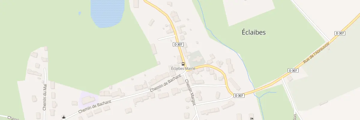 Plan du 1 Rue du Moulin à Éclaibes