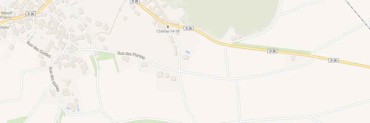 Plan du 9000 Rue de Maco à Chenay
