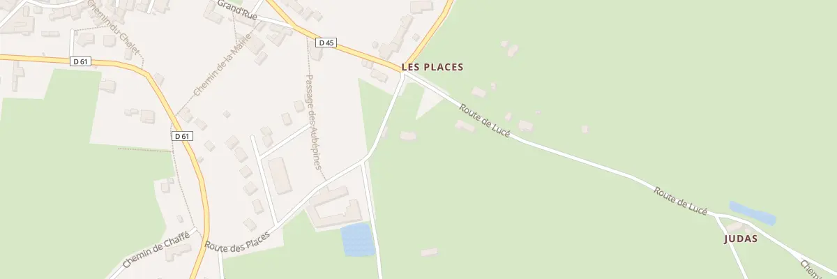 Plan du 57 Rte des Places à Cremeaux