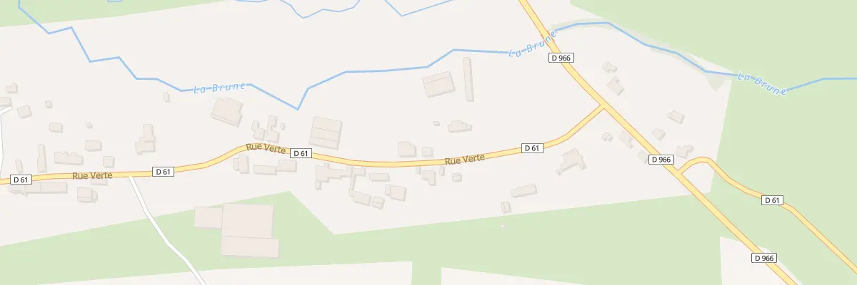 Plan du 70 Rue Verte à Hary