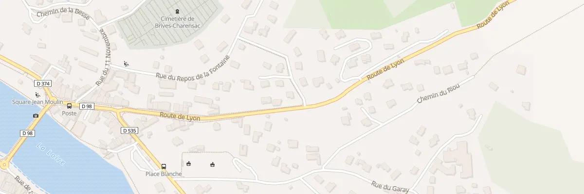 Plan du 9009 Lot Pons à Brives-Charensac