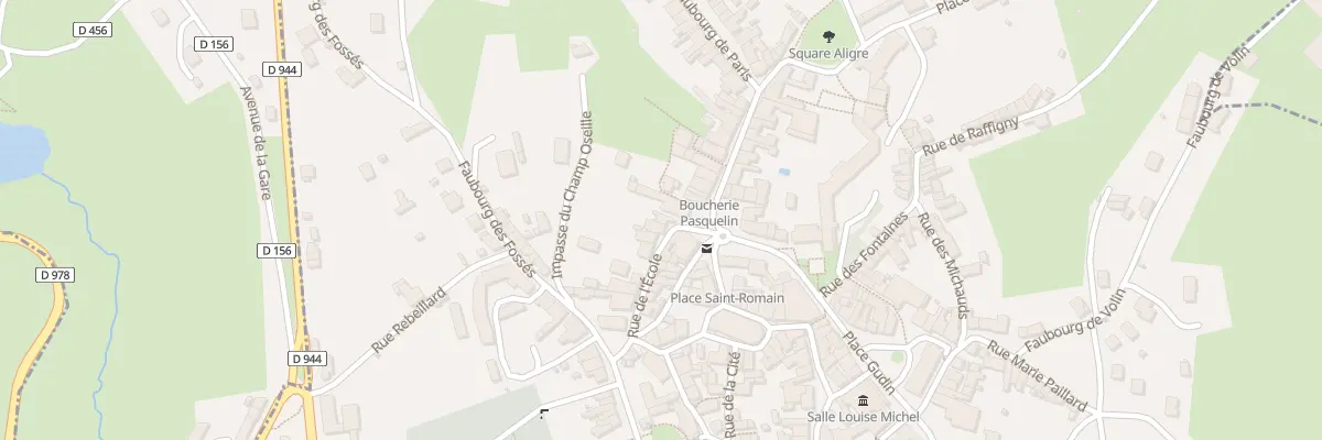 Plan du 17 Rue de l’École à Château-Chinon (Ville)