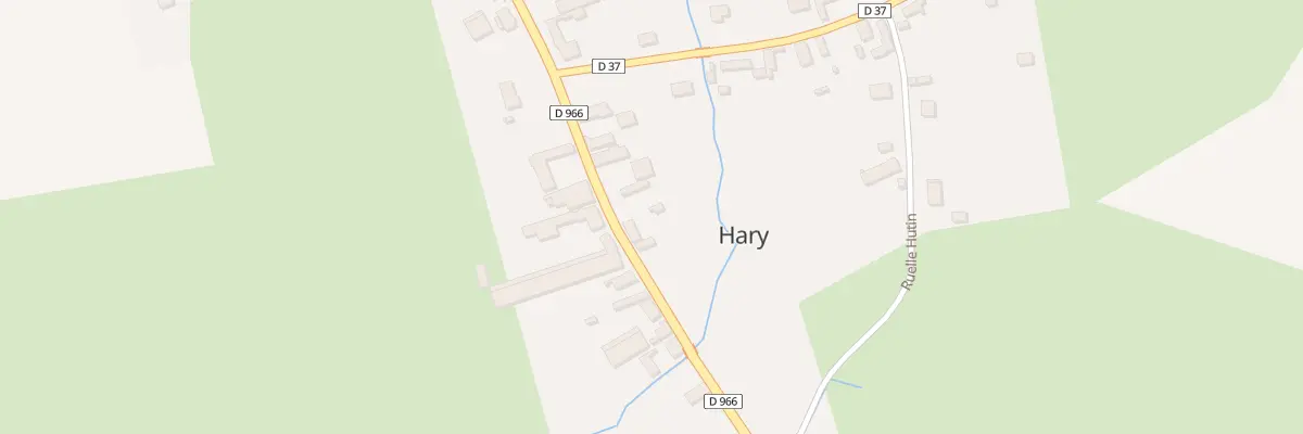 Plan du 60 Gr La Grand’Rue à Hary